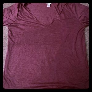 Short Sleeve Red Shirt